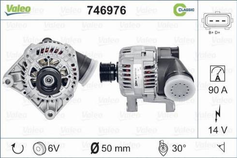 Valeo 746976 - Alternatore www.autoricambit.com