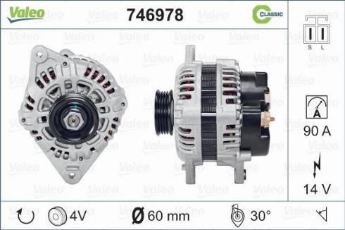 Valeo 746978 - Alternatore www.autoricambit.com