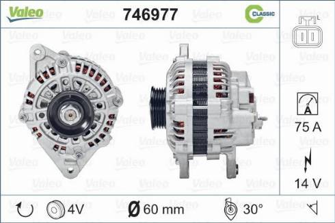 Valeo 746977 - Alternatore www.autoricambit.com