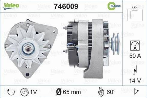 Valeo 746009 - Alternatore www.autoricambit.com