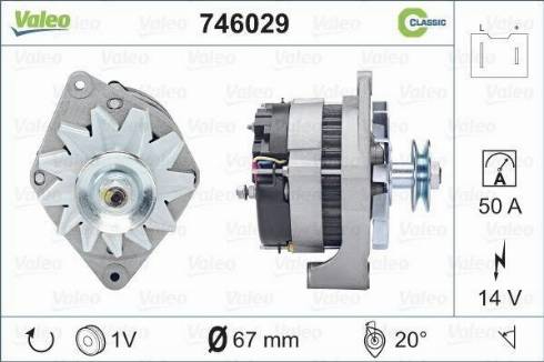 Valeo 746029 - Alternatore www.autoricambit.com