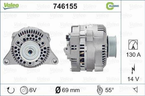 Valeo 746155 - Alternatore www.autoricambit.com