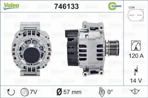 Valeo 746133 - Alternatore www.autoricambit.com