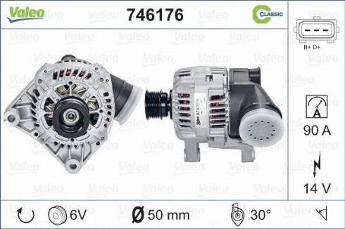 Valeo 746176 - Alternatore www.autoricambit.com