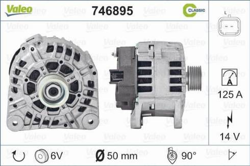 Valeo 746895 - Alternatore www.autoricambit.com