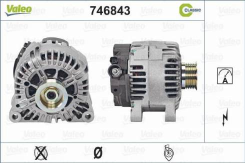 Valeo 746843 - Alternatore www.autoricambit.com