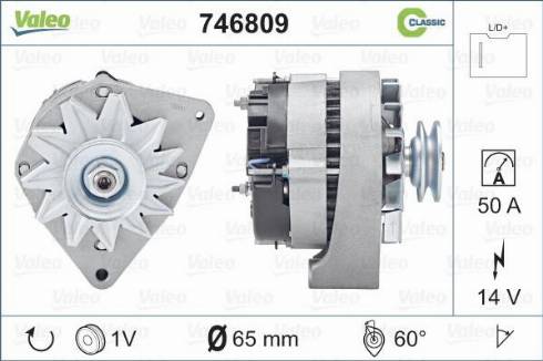 Valeo 746809 - Alternatore www.autoricambit.com