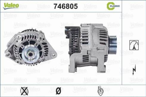 Valeo 746805 - Alternatore www.autoricambit.com