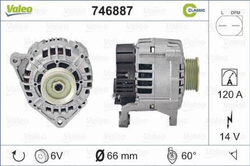 Valeo 746887 - Alternatore www.autoricambit.com