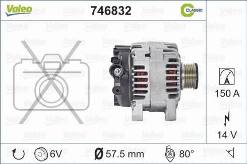 Valeo 746832 - Alternatore www.autoricambit.com