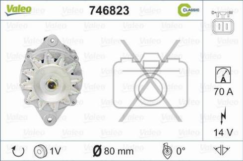 Valeo 746823 - Alternatore www.autoricambit.com