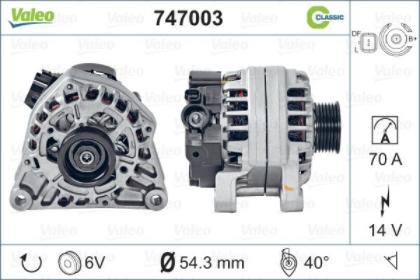 Valeo 747003 - Alternatore www.autoricambit.com