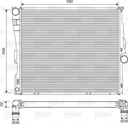 Valeo 701563 - Radiatore, Raffreddamento motore www.autoricambit.com