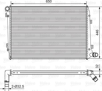 Valeo 701534 - Radiatore, Raffreddamento motore www.autoricambit.com