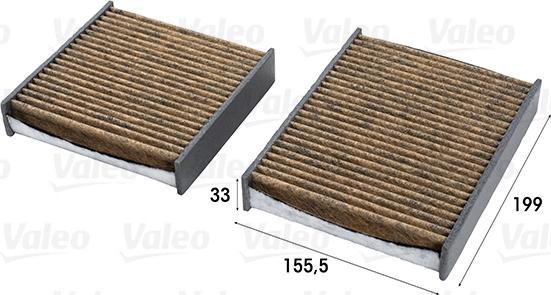 Valeo 701007 - Filtro, Aria abitacolo www.autoricambit.com