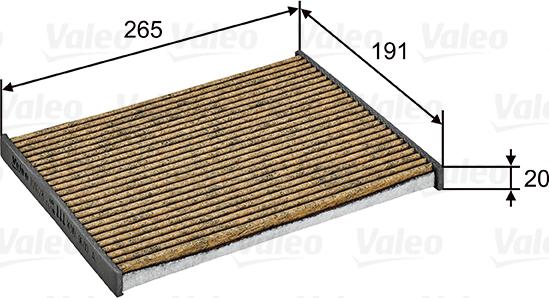 Valeo 701028 - Filtro, Aria abitacolo www.autoricambit.com