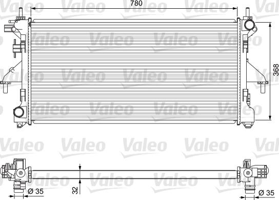 Valeo 701727 - Radiatore, Raffreddamento motore www.autoricambit.com