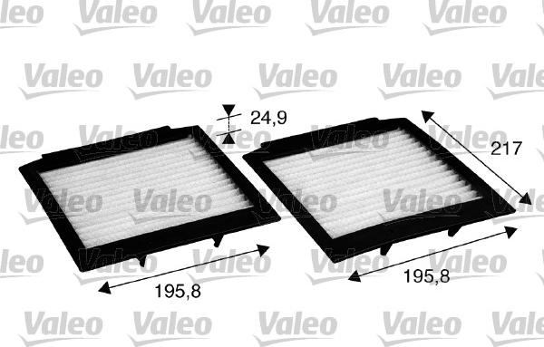 Valeo 715598 - Filtro, Aria abitacolo www.autoricambit.com