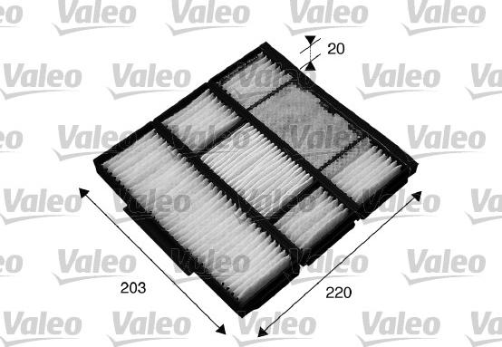 Valeo 715565 - Filtro, Aria abitacolo www.autoricambit.com