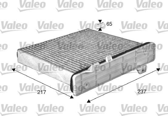 Valeo 715509 - Filtro, Aria abitacolo www.autoricambit.com