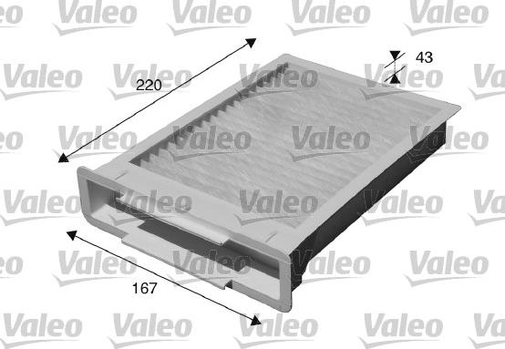 Valeo 715515 - Filtro, Aria abitacolo www.autoricambit.com