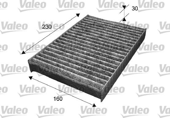 Valeo 715538 - Filtro, Aria abitacolo www.autoricambit.com