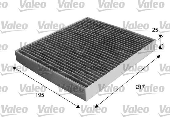 Valeo 715537 - Filtro, Aria abitacolo www.autoricambit.com