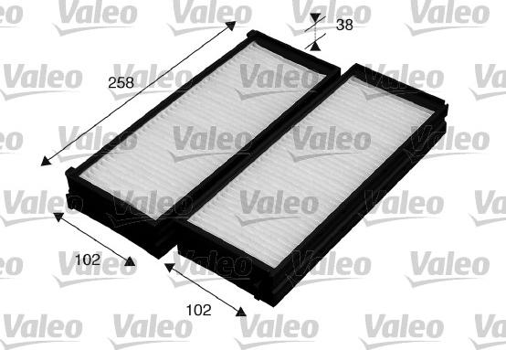 Valeo 715529 - Filtro, Aria abitacolo www.autoricambit.com