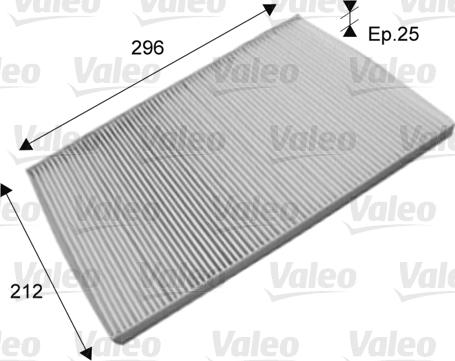 Valeo 715573 - Filtro, Aria abitacolo www.autoricambit.com