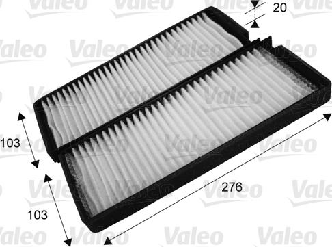 Valeo 715699 - Filtro, Aria abitacolo www.autoricambit.com