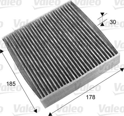 Valeo 715695 - Filtro, Aria abitacolo www.autoricambit.com