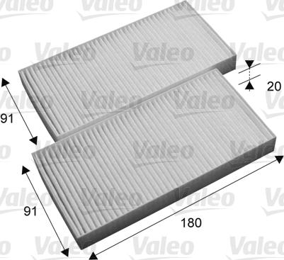 Valeo 715696 - Filtro, Aria abitacolo www.autoricambit.com