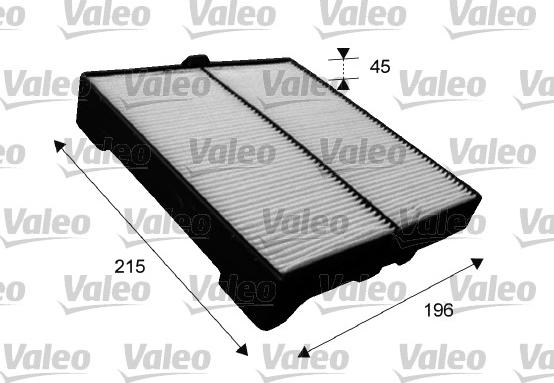 Valeo 715651 - Filtro, Aria abitacolo www.autoricambit.com