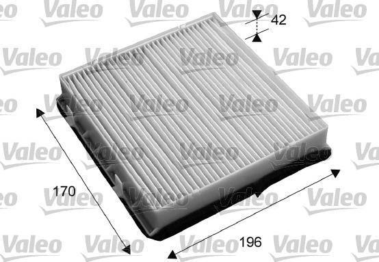 Valeo 715653 - Filtro, Aria abitacolo www.autoricambit.com