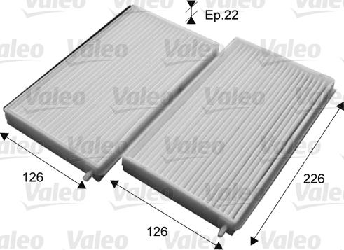 Valeo 715657 - Filtro, Aria abitacolo www.autoricambit.com