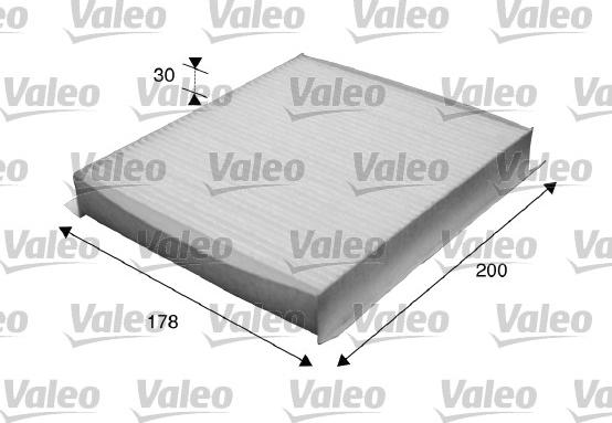 Valeo 715616 - Filtro, Aria abitacolo www.autoricambit.com