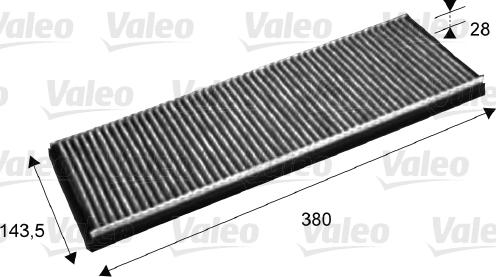 Valeo 715632 - Filtro, Aria abitacolo www.autoricambit.com