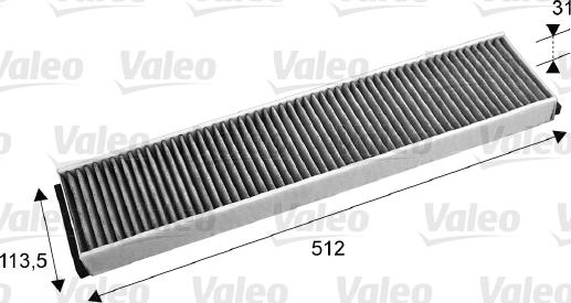 Valeo 715674 - Filtro, Aria abitacolo www.autoricambit.com