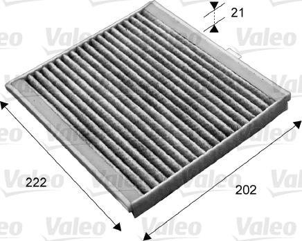 Valeo 715676 - Filtro, Aria abitacolo www.autoricambit.com