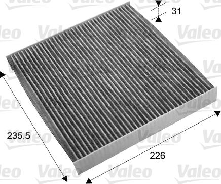 Valeo 715678 - Filtro, Aria abitacolo www.autoricambit.com