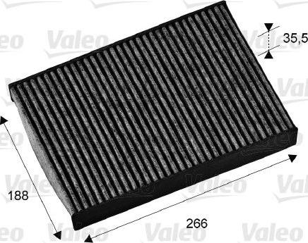 Valeo 715673 - Filtro, Aria abitacolo www.autoricambit.com