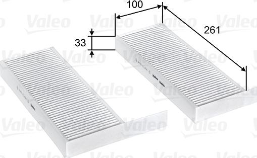 Valeo 715808 - Filtro, Aria abitacolo www.autoricambit.com