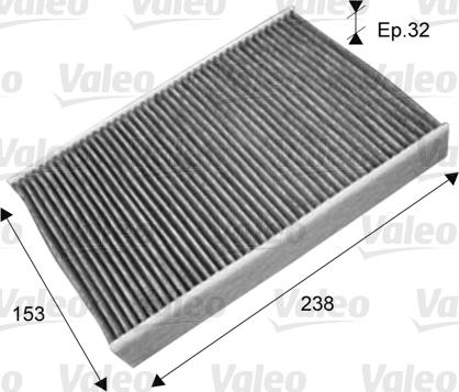 Valeo 715722 - Filtro, Aria abitacolo www.autoricambit.com