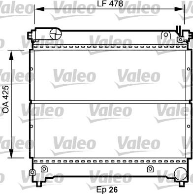 Valeo 734918 - Radiatore, Raffreddamento motore www.autoricambit.com