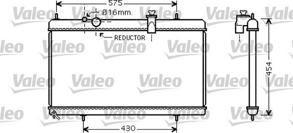 Valeo 734452 - Radiatore, Raffreddamento motore www.autoricambit.com