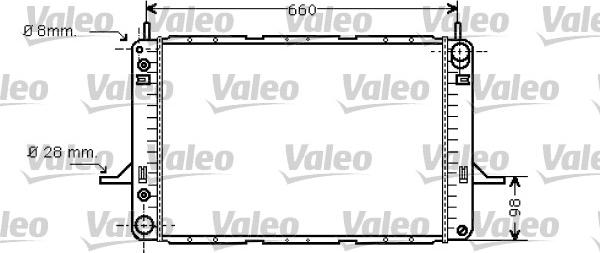 Valeo 734428 - Radiatore, Raffreddamento motore www.autoricambit.com