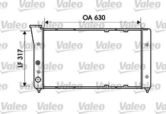 Valeo 734606 - Radiatore, Raffreddamento motore www.autoricambit.com