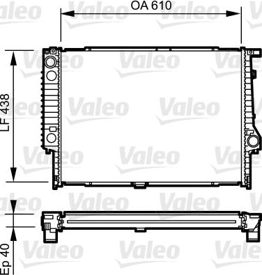 Valeo 734615 - Radiatore, Raffreddamento motore www.autoricambit.com