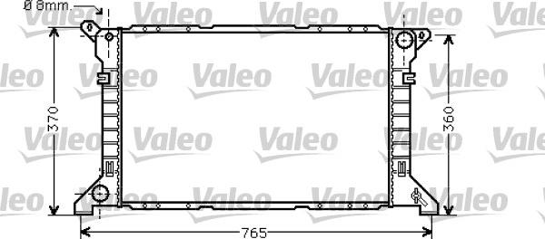 Valeo 734862 - Radiatore, Raffreddamento motore www.autoricambit.com