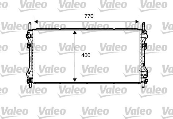 Valeo 734291 - Radiatore, Raffreddamento motore www.autoricambit.com